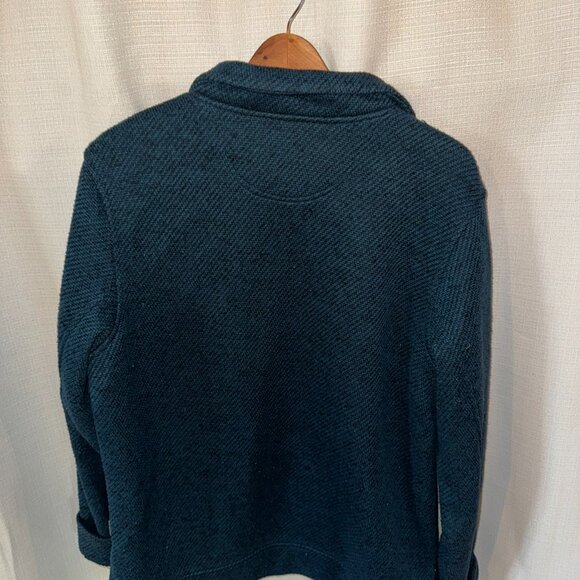 Men's Warm Fleece and Knitted Jacket - Picture 2 of 3